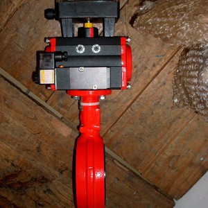 Atuador pneumático para válvula borboleta Atuador pneumático para válvula borboleta