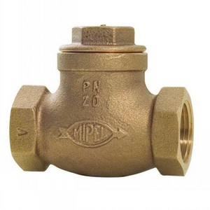 válvula de retenção de bronze horizontal válvula de retenção de bronze horizontal